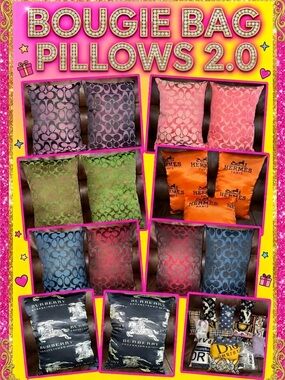 Bougie Bag Pillows 2.0 - Medium (Choose Your Print)